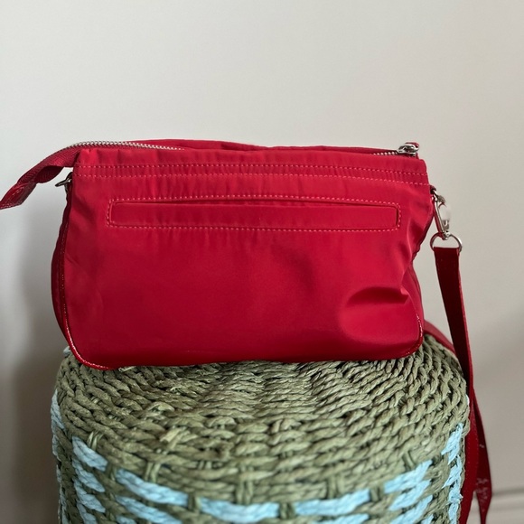 Brighton VTG Red Crossbody Nylon Bag - Picture 11 of 16